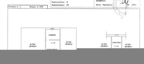 2-salle Appartement à Palestro, Italy No. 237091 11