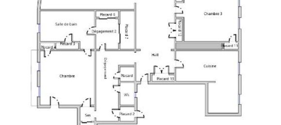 3 غرف نوم شقة في Saint-Etienne, France رقم 341932 14