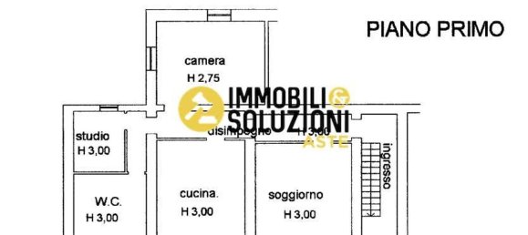 3غرفة شقة في Mortara, Italy رقم 94149 26