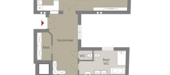 4غرفة شقة في Neubau, Austria رقم 56934 43