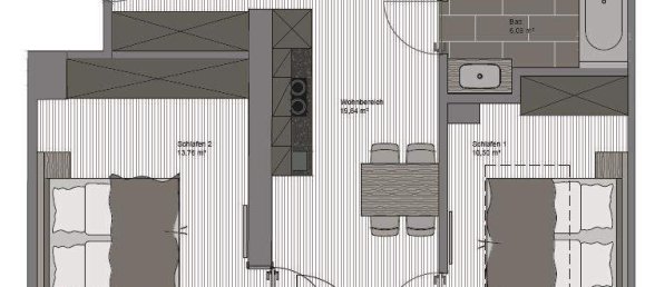 2غرفة شقة في Seefeld in Tirol, Austria رقم 65326 11