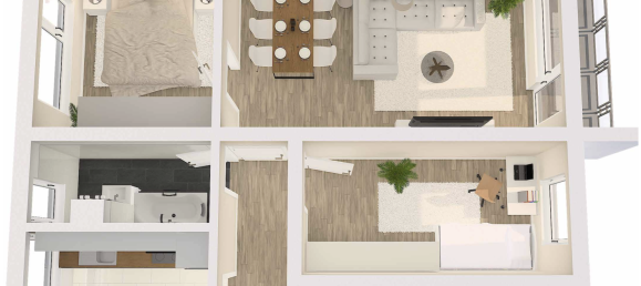 3 rooms Apartment in Coswig, Germany No. 259572 12