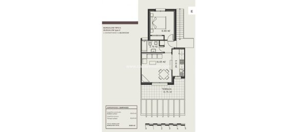 Bungalow T1 em Calpe, Spain N.º 31548 17