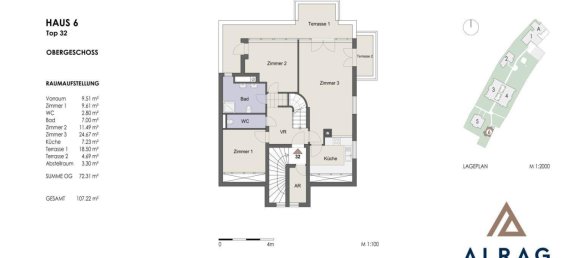 4 rooms Duplex in Dobling, Austria No. 234174 13