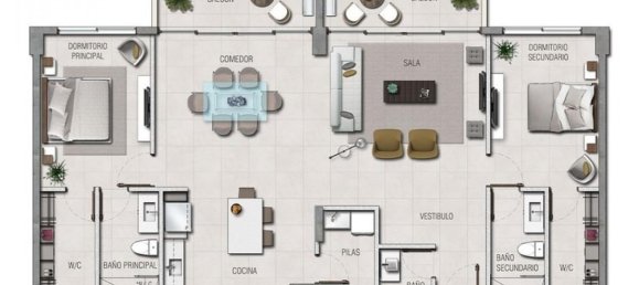 2 dormitorios condominium en venta en Santa Ana, San José, Costa Rica № 364 2