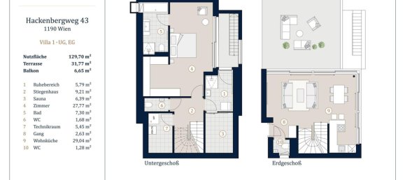 3 bedrooms Villa in Dobling, Austria No. 257205 9