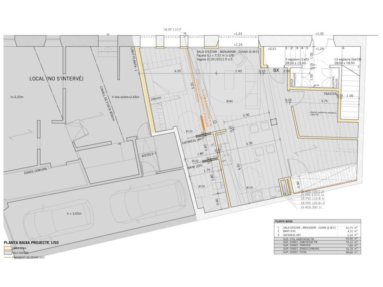 Gebäude in Barcelona, Spain 350m², Nr. 252728