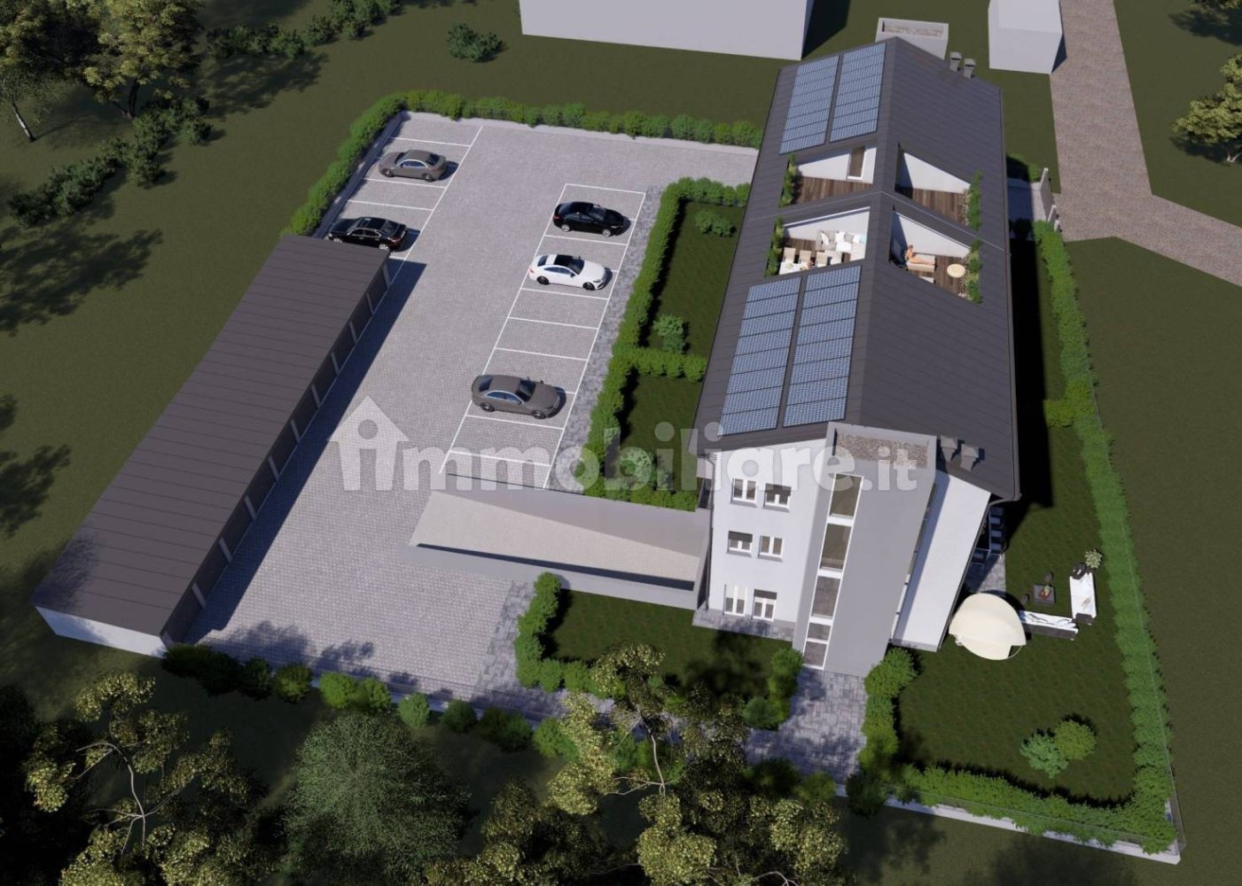 2 bedrooms Penthouse in Lentate sul Seveso, Italy No. 3811