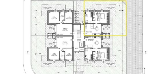 Apartamento T2 em Ravenna, Italy N.º 77555 5