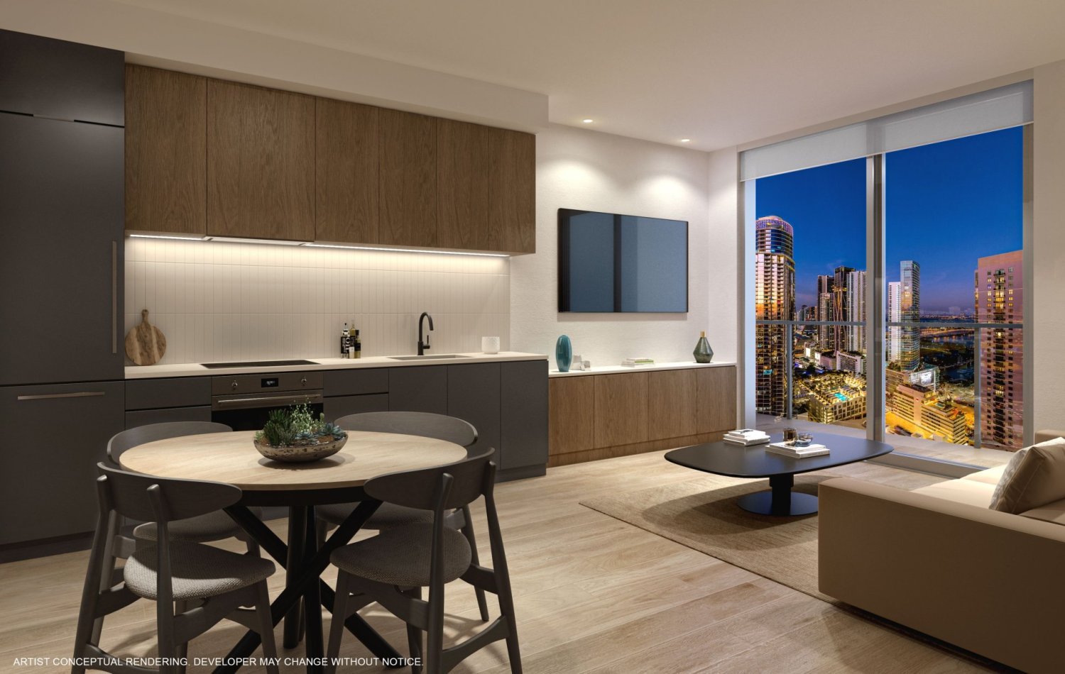 Estudio en venta en Miami, Miami-Dade, Florida, USA № 616222