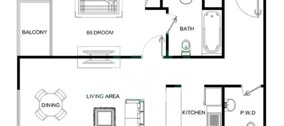 1 bedroom Apartment in NOORA TOWER, Business Bay, UAE No. 59014 22