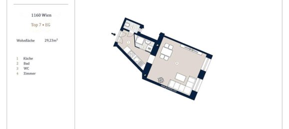 Studio in Ottakring, Austria, Nr. 246359 9