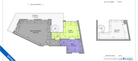 1 غرف نوم بانتهاوس في Madrid, Spain رقم 191214 24