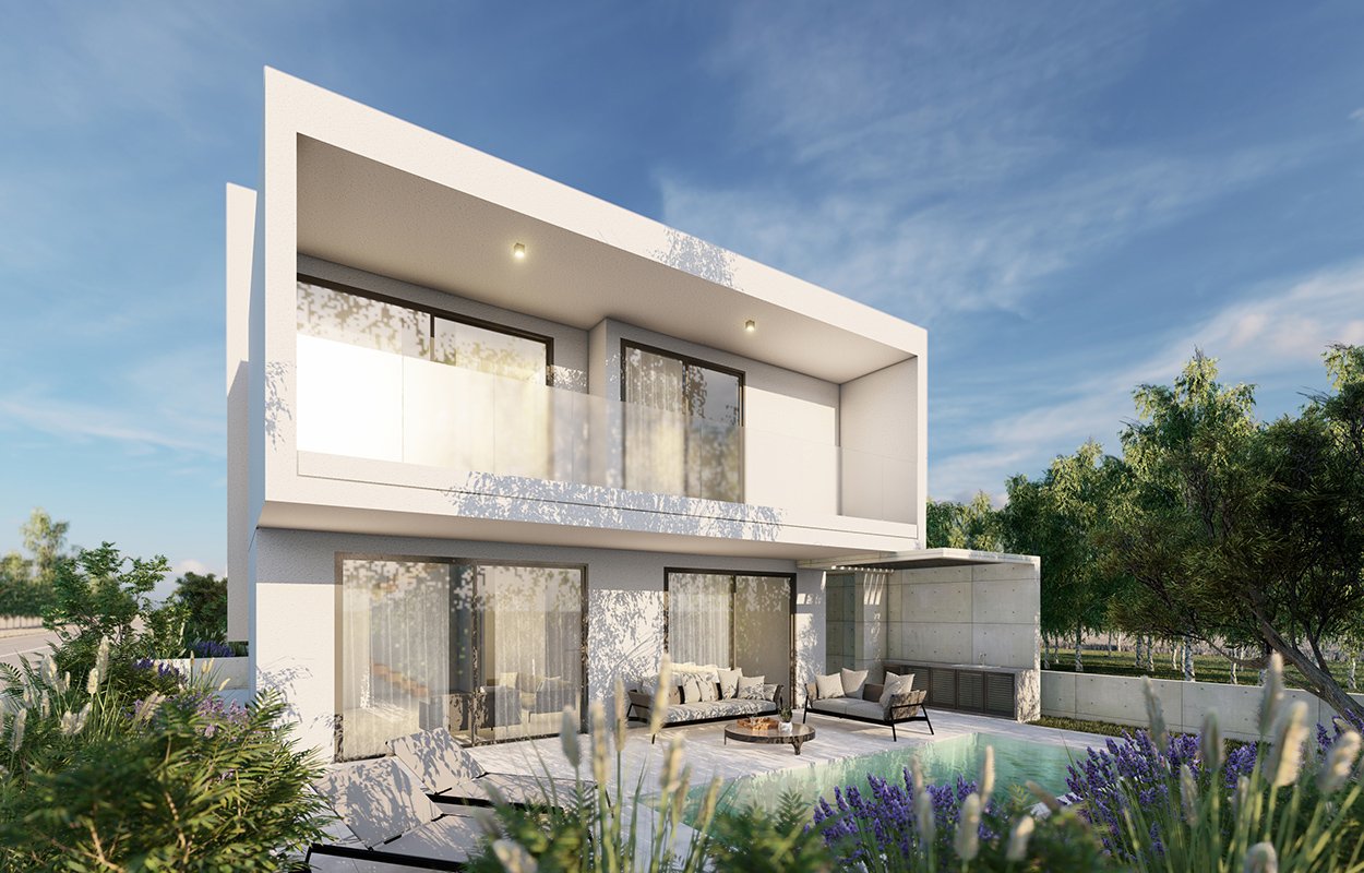 3 غرف نوم فيلا في Geroskípou, Cyprus رقم 1425