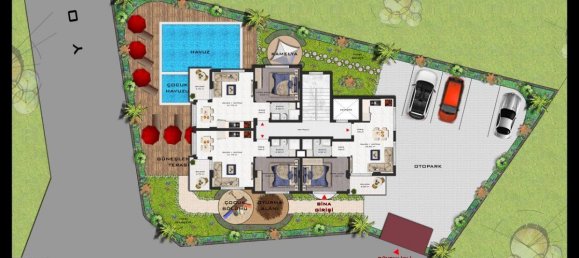 2-Zimmer Wohnung in Oba, Turkey, Nr. 29904 14