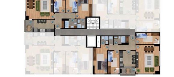 4 rooms Apartment in Beylikduezue, Turkey No. 16445 15