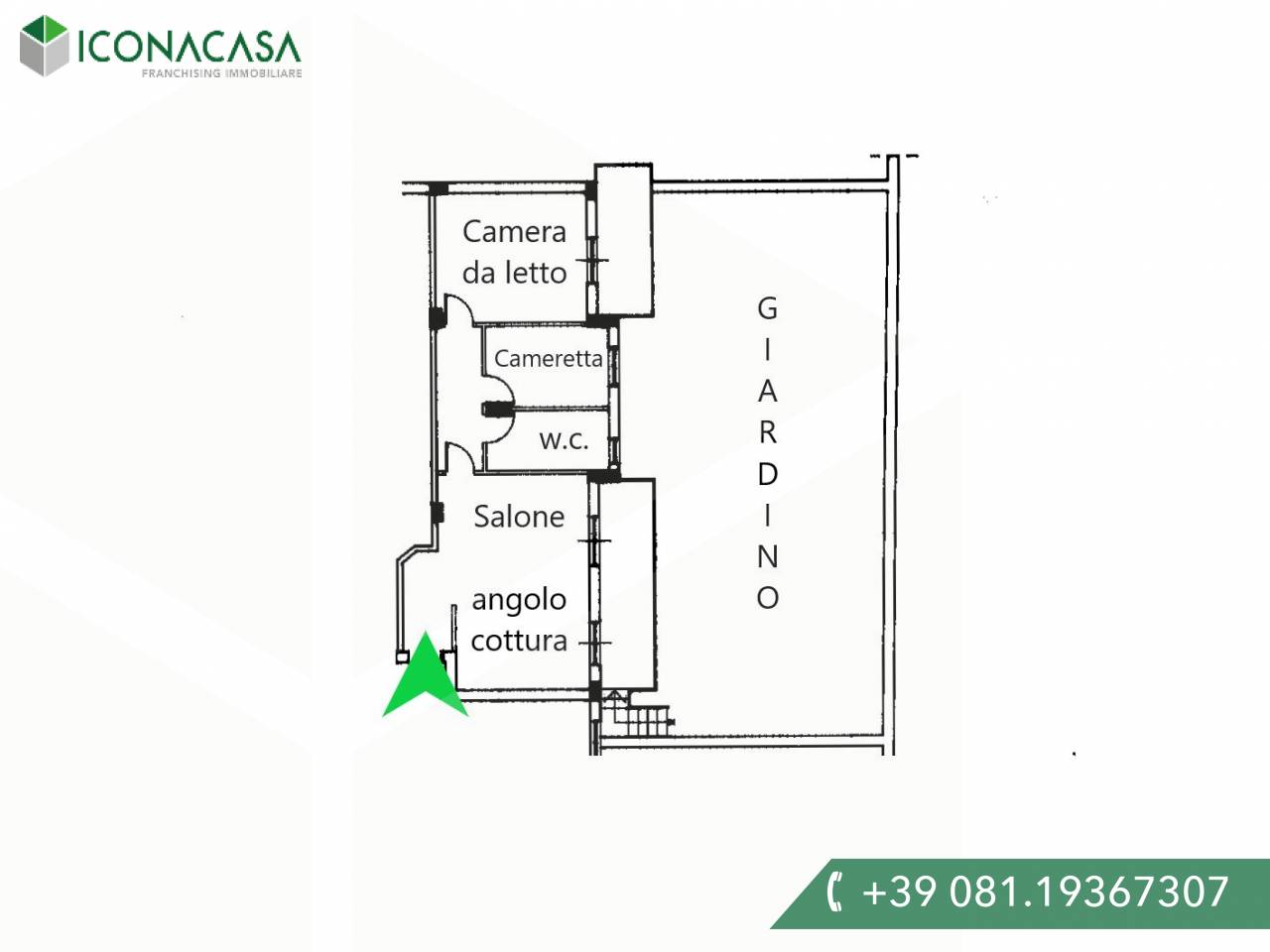 3-Zimmer Wohnung in Giugliano in Campania, Italy, Nr. 27632