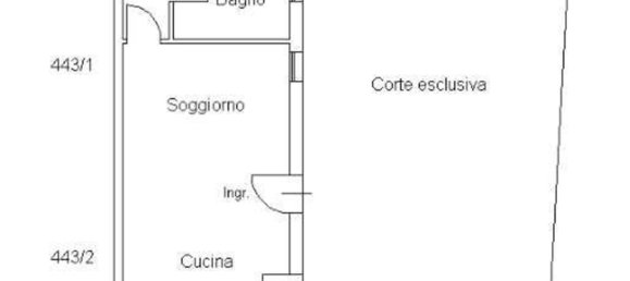 2-Zimmer Wohnung in Fratta Polesine, Italy, Nr. 54700 10