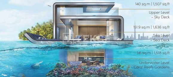 Вилла с 2 спальнями в The World Islands, ОАЭ № 15414 24