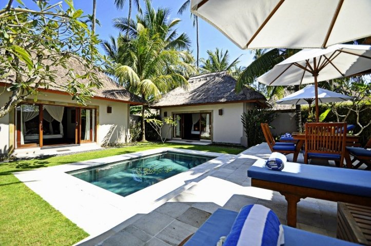 2 chambres villa à louer à Candi dasa, Manggis, Karang Asem, Bali, Indonesia № 3427