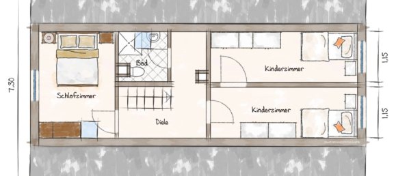 Moradia em banda de 7 divisões em Mansfeld-Sudharz, Germany N.º 134316 20