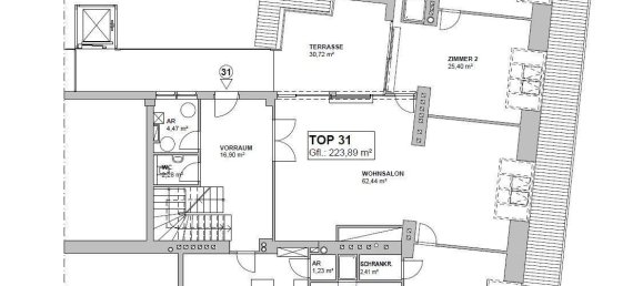 Дуплекс с 3 спальнями в Вена, Австрия № 191492 20