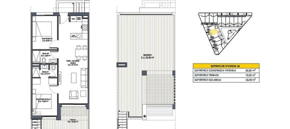 2 Schlafzimmer Bungalow in San Fulgencio, Spain, Nr. 178188 17