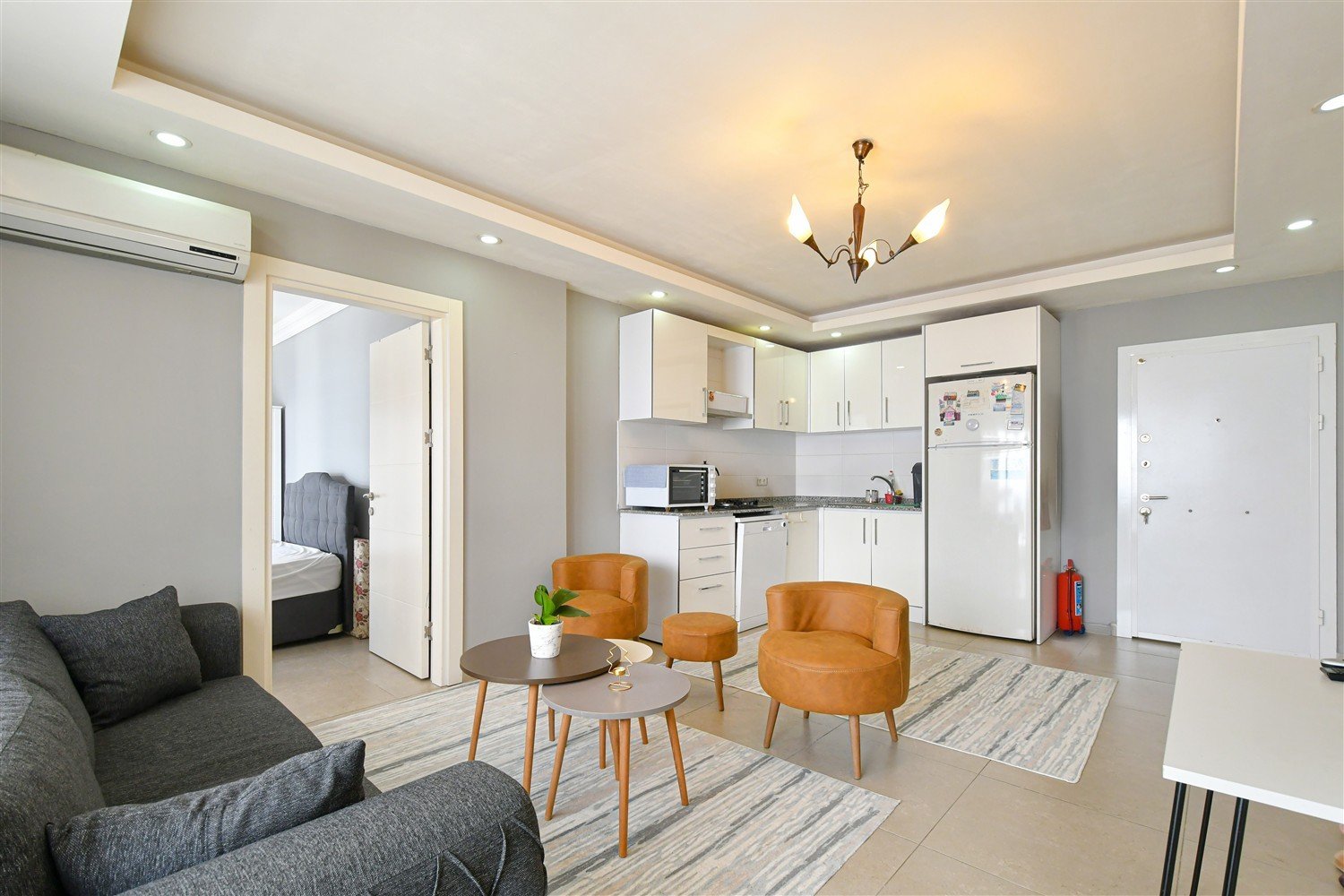 2-Zimmer Wohnung in Alanya, Turkey, Nr. 42180