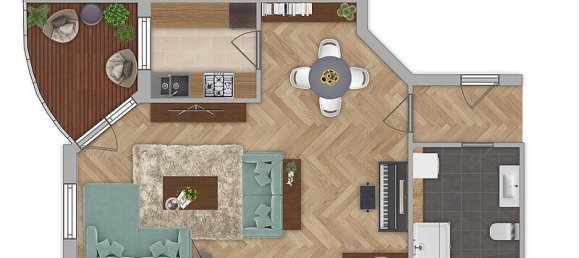 2 Schlafzimmer Wohnung in Bremen, Germany, Nr. 277151 8