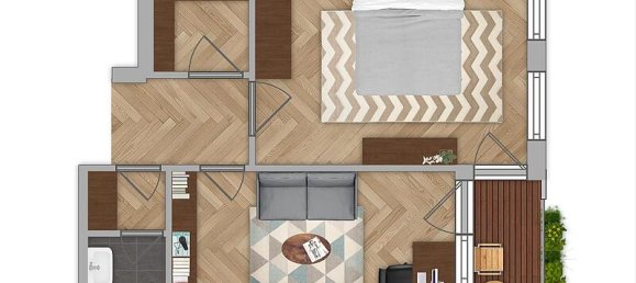 2 Schlafzimmer Wohnung in Bremen, Germany, Nr. 277151 7