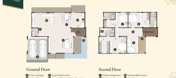 3 dormitorios villa en venta en Pattaya, Chonburi, Eastern Thailand, Thailand № 149571 9