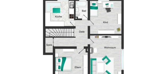 Casa de 6 divisões em Wetteraukreis, Germany N.º 106790 21
