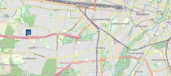 3-Zimmer Wohnung in München, Germany, Nr. 263883 14