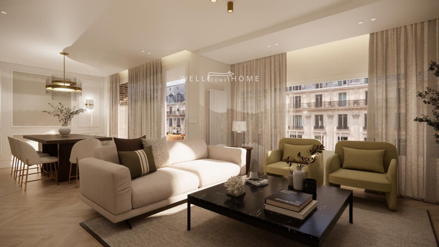 3 bedrooms Apartment in Madrid, Spain No. 92847