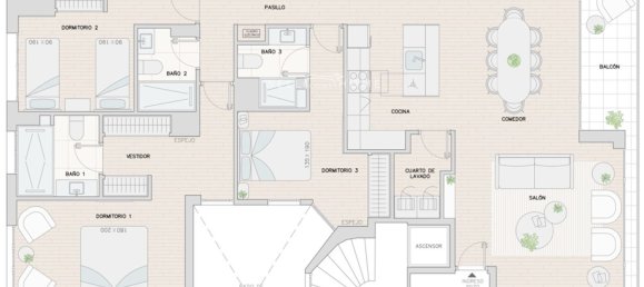 3 bedrooms Apartment in Madrid, Spain No. 92847 18