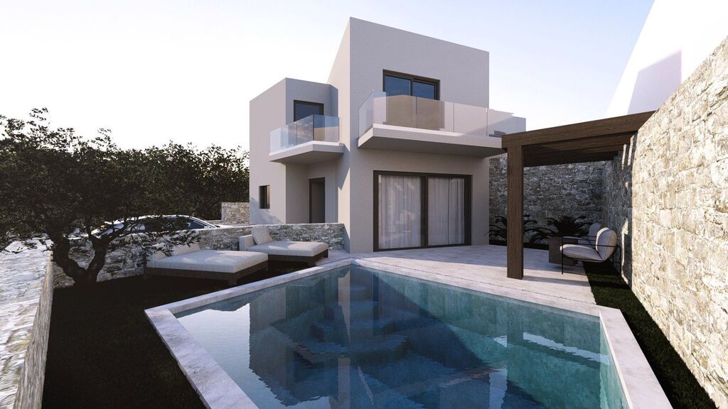 2 غرف نوم فيلا في Hersonissos, Greece رقم 71291