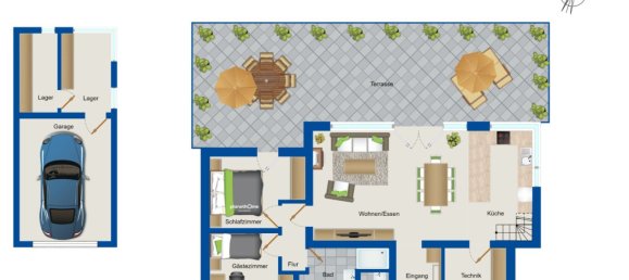 3غرفة منزل في Nordwestmecklenburg, Germany رقم 167075 20