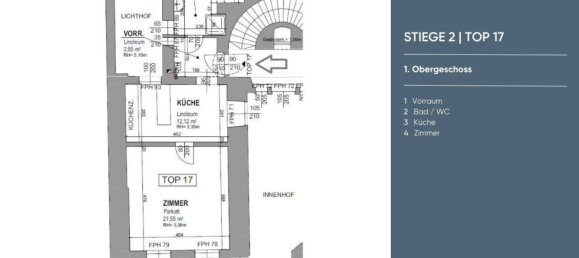 2 rooms Apartment in Neubau, Austria No. 151825 15