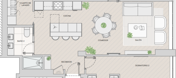 2 Schlafzimmer Wohnung in Madrid, Spain, Nr. 126420 14