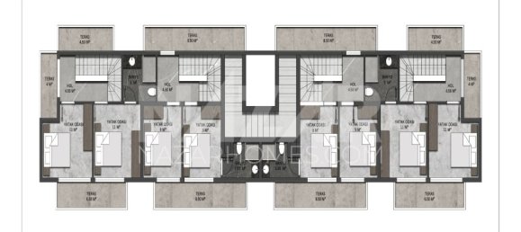 Apartment 3+1 in Alanya, Turkey No. 14416 23