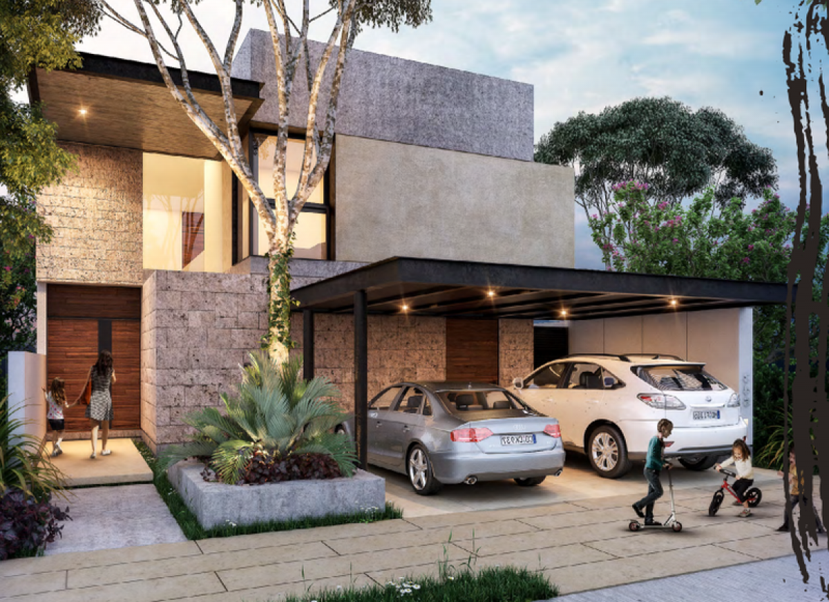 Дом с 3 спальнями в Мерида, Мексика № 31514