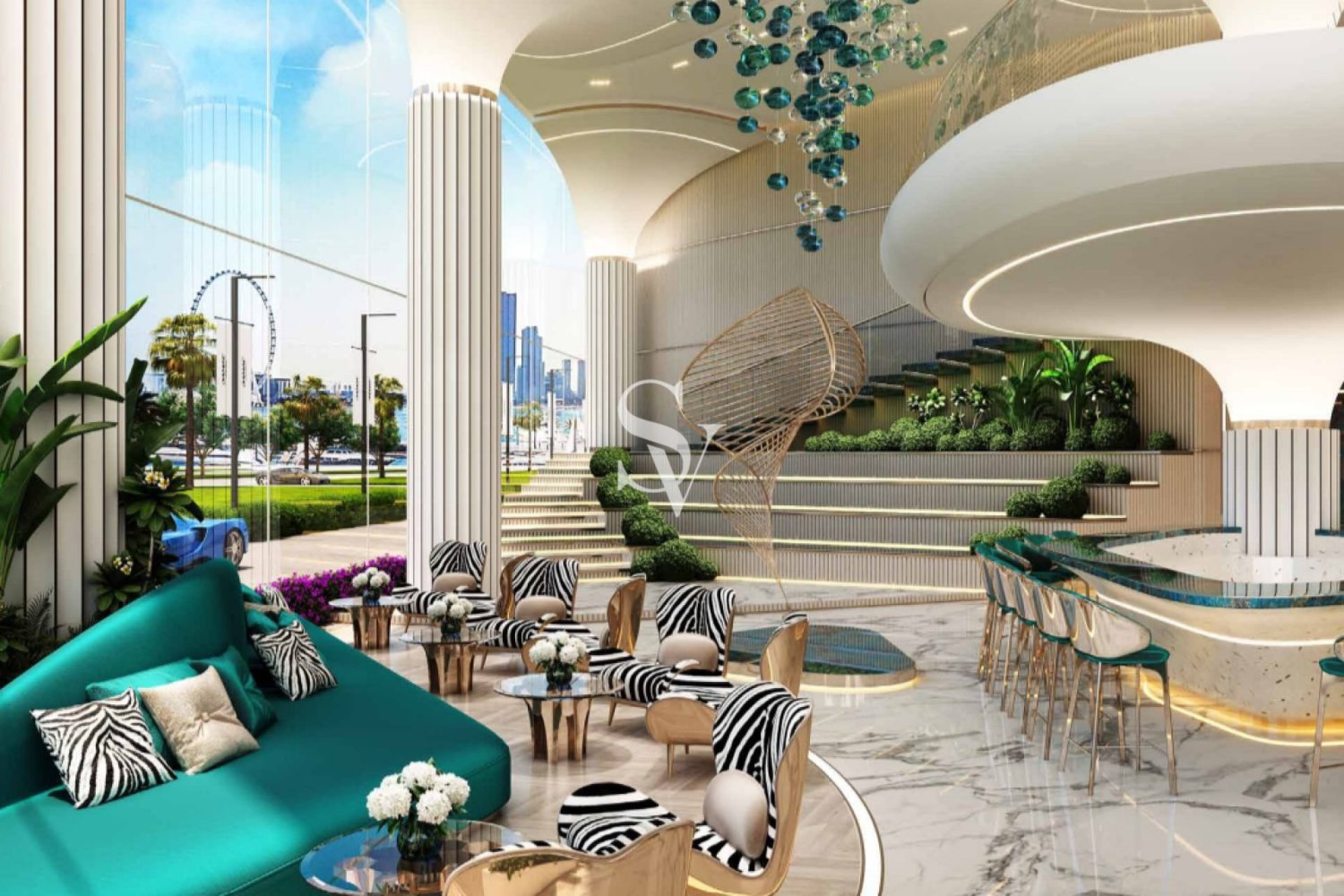 1 bedroom Apartment for sale in Dubai Harbour, Dubai, UAE № 197586