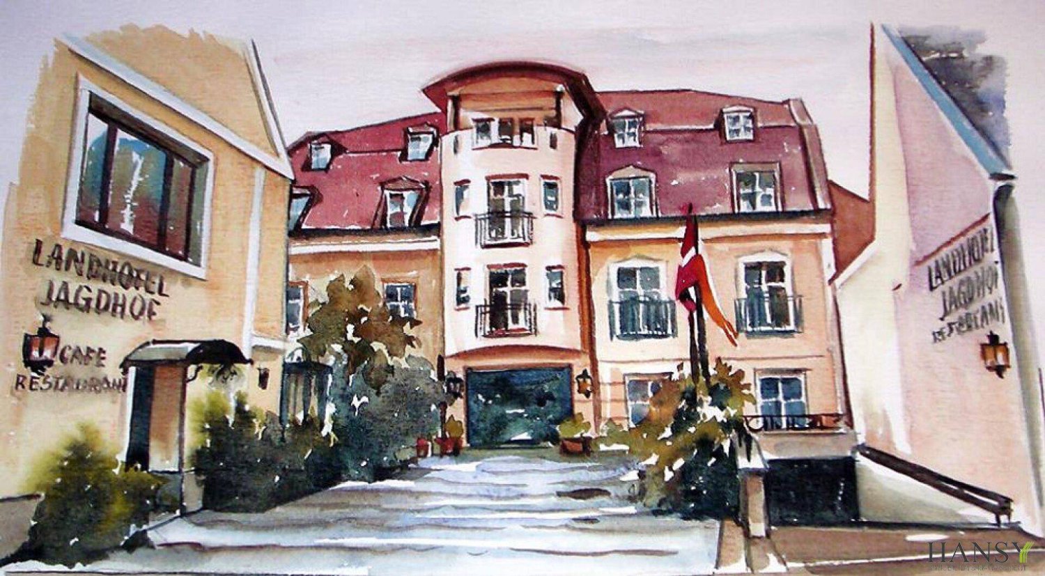 Отель, гостиница 1105м² в Гунтрамсдорф, Австрия № 232841