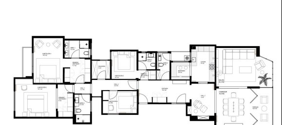 Apartamento T4 em Barcelona, Spain N.º 22482 16