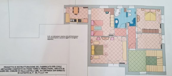 Вилла с 10 спальнями в Вилла Кастелли, Италия № 328221 12