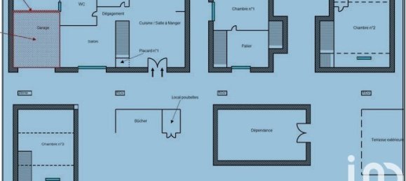 3 Schlafzimmer Villa in Longperrier, France, Nr. 164199 4