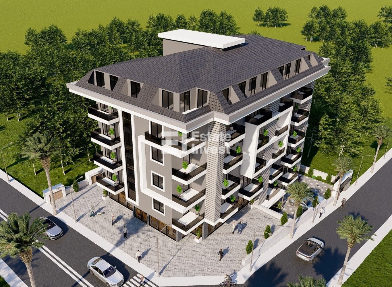 Apartamento 1+1 em Alanya, Turkey N.º 32240