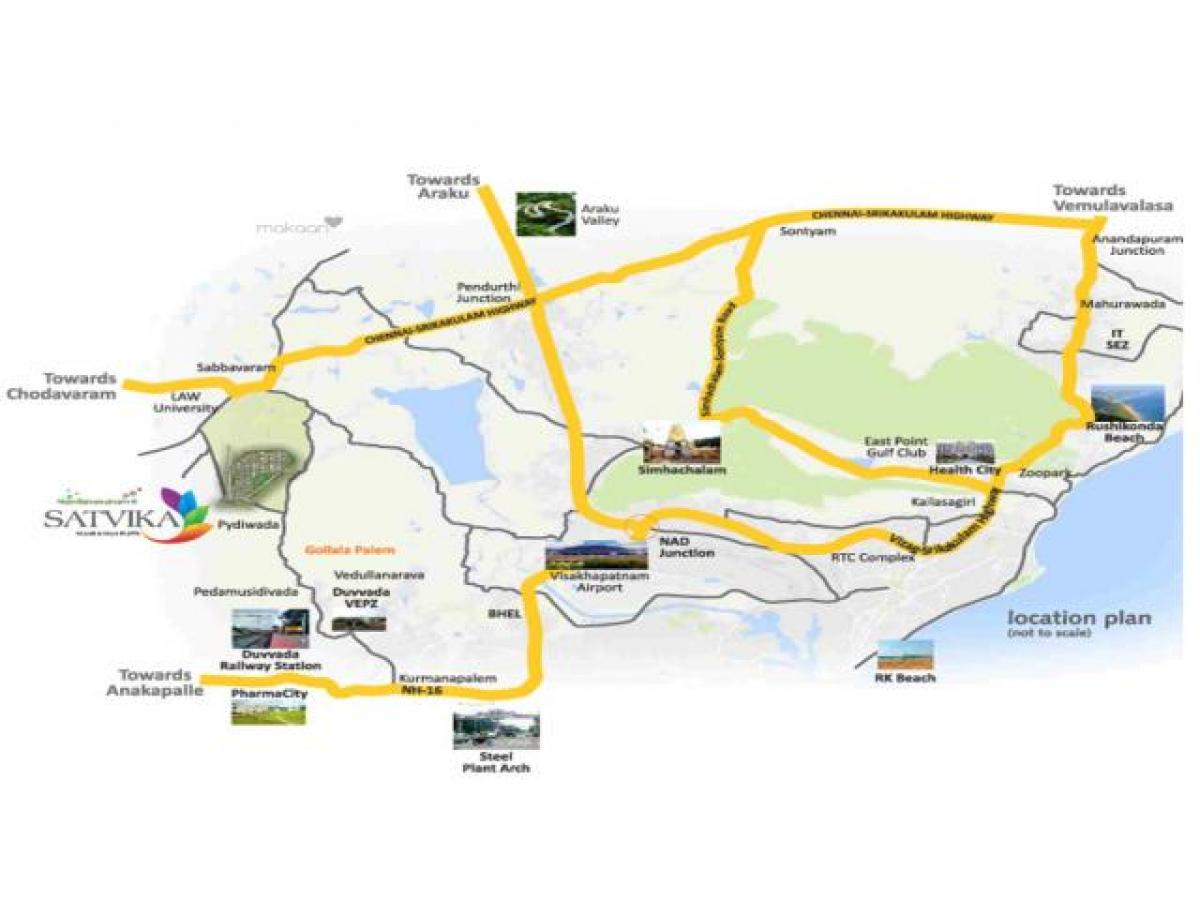  Land in Visakhapatnam, India No. 35112