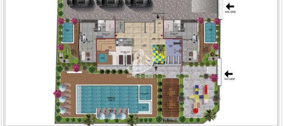 Квартира 1+1 в Кестель, Турция № 6995 16