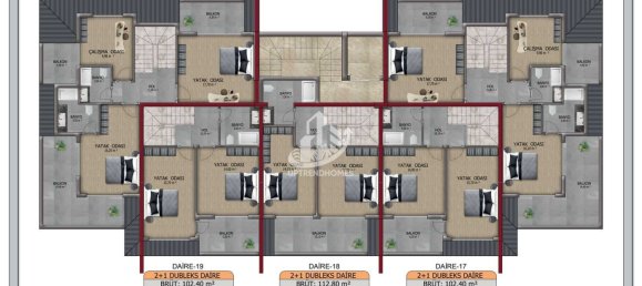 Квартира 1+1 в Кестель, Турция № 6995 22